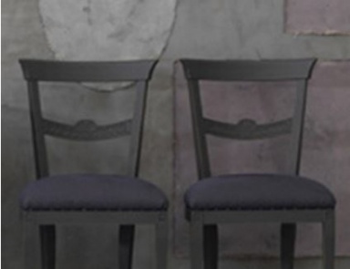 The chair of the Nuova Falegnameria collection, Lando