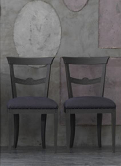 The chair of the Nuova Falegnameria collection, Lando