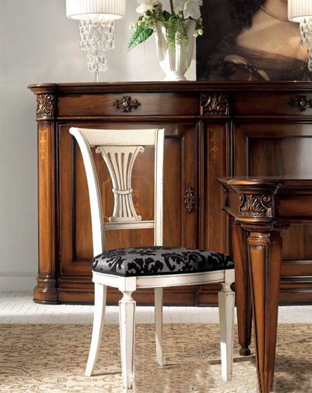 Chair with high back, Lubiex