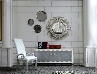 Nightstand body is made of wood Butterfly, Luciano Zonta