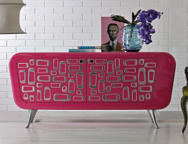 Sideboard with metal legs Fiftes, Luciano Zonta