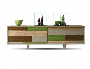 Cabinet with sliding doors Chagall, Luciano Zonta