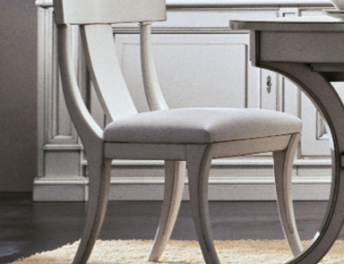 Chair with upholstered Mythos, Luciano Zonta