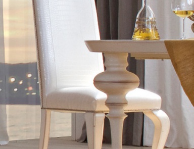 Chair with high back Royal Charme, Luciano Zonta