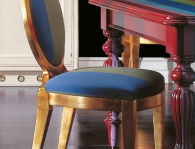 Chair with beech frame from Tresor, Luciano Zonta