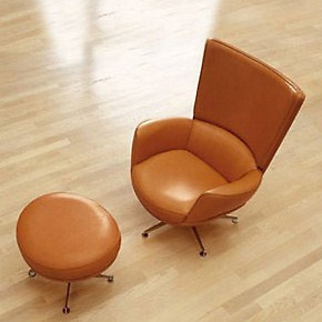 Poof Buenavista padded stool