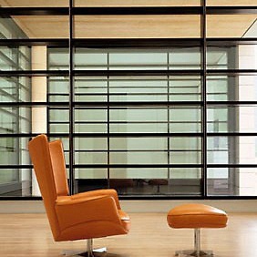 Poof Buenavista padded stool