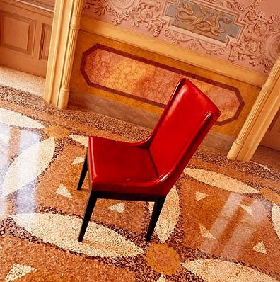 Chair on wooden frame Aida, Mascheroni