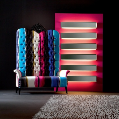 Bench with a high back Megatizzi