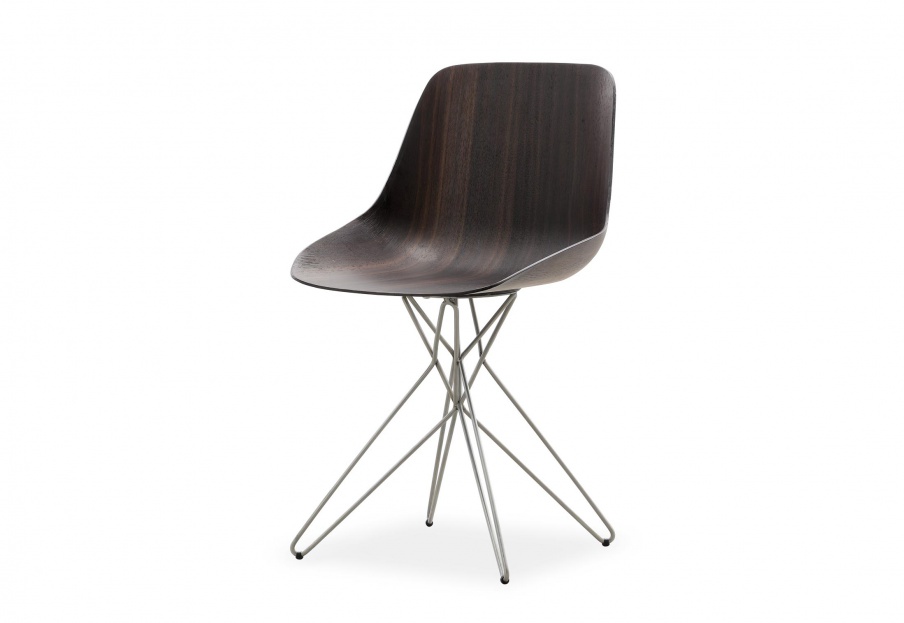 The hard-backed chair, Harmony - Poliform