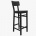 Bar stool Black 128