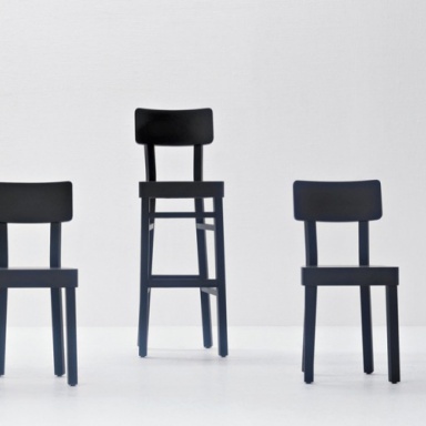 Bar stool Black 128
