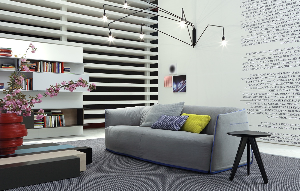 Double sofa bed, Santa Monica Poliform Luxury furniture MR