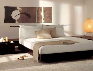 Bed on wooden frame Astrid, MisuraEmme