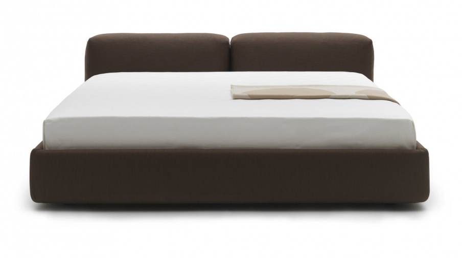 Bed with upholstered headboard Superoblong, Cappellini