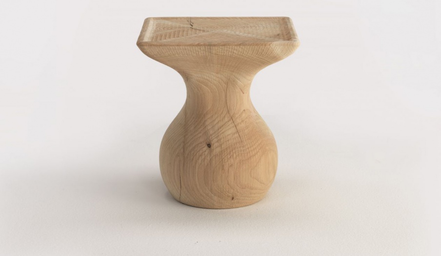 Coffee table solid cedar Bi, Riva 1920