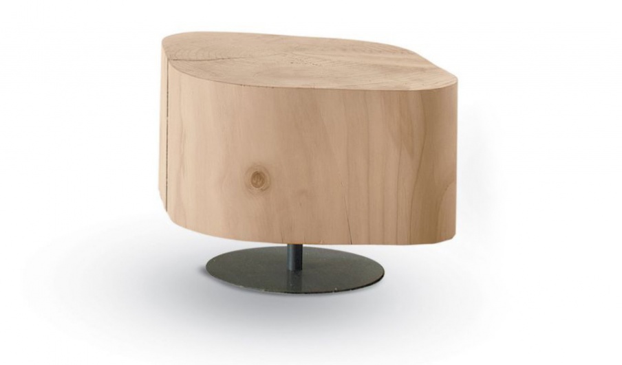 Coffee table solid cedar Tobi, Riva 1920