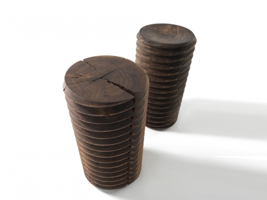 Stool wood Vitae, Riva 1920
