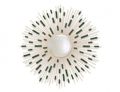 Sunburst Mosaic Mirror, Christopher Guy 