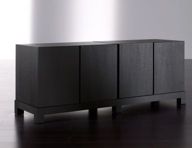 Nightstand made of wood Douglas, Meridiani