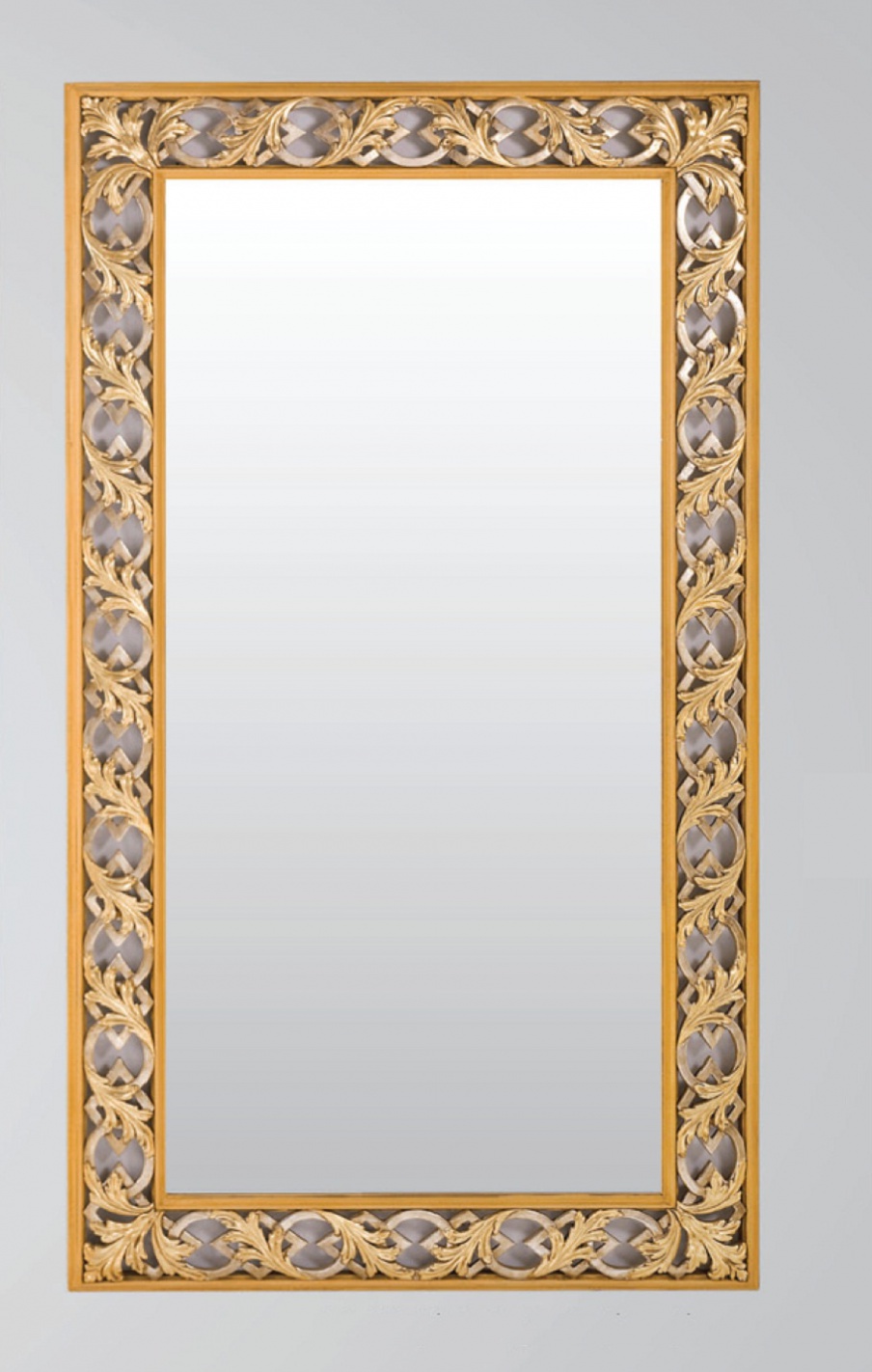 Rectangular mirror in a carved frame, Chelini