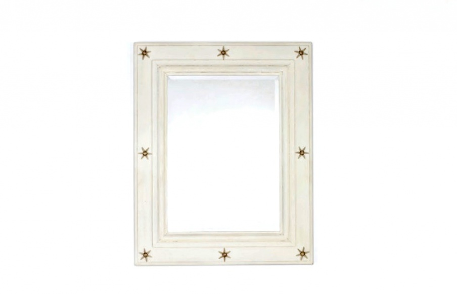 Wall mirror of rectangular form, Chelini