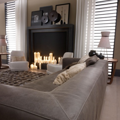 The four-seater sofa Boss