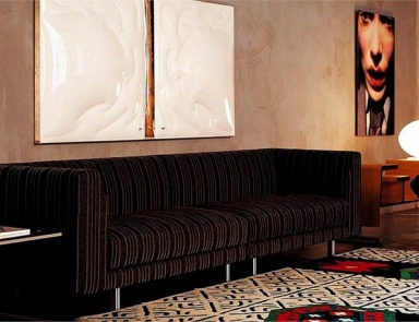 Sofa modular aluminum legs Albert, Mussi