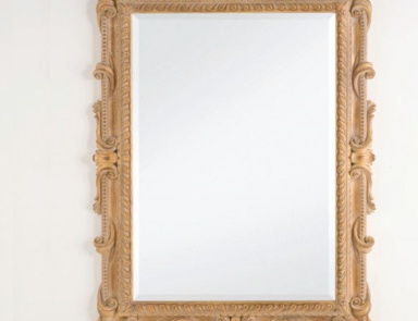 Wall mirror in a frame made of solid wood, Chelini