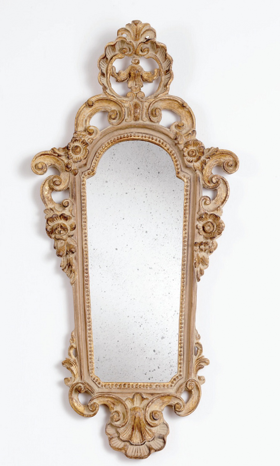 Wall mirror in carved frame, Chelini
