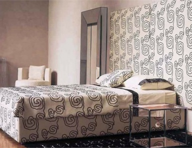 The bed on a metal frame Bed, Mussi