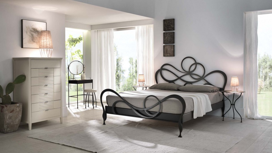 Double metal bed J'adore, Cantori