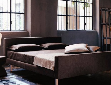 Bed on steel frame Colony, Mussi
