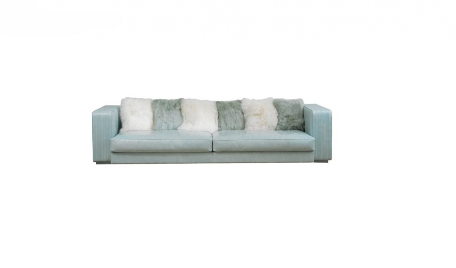The four-seater sofa on a frame of beech Ritz, Ulivi
