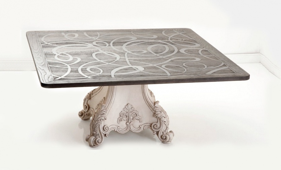 Table made of solid wood, Chelini