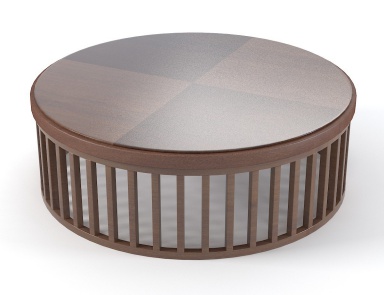 Coffee table with round stoleshnicy Theo, Ulivi