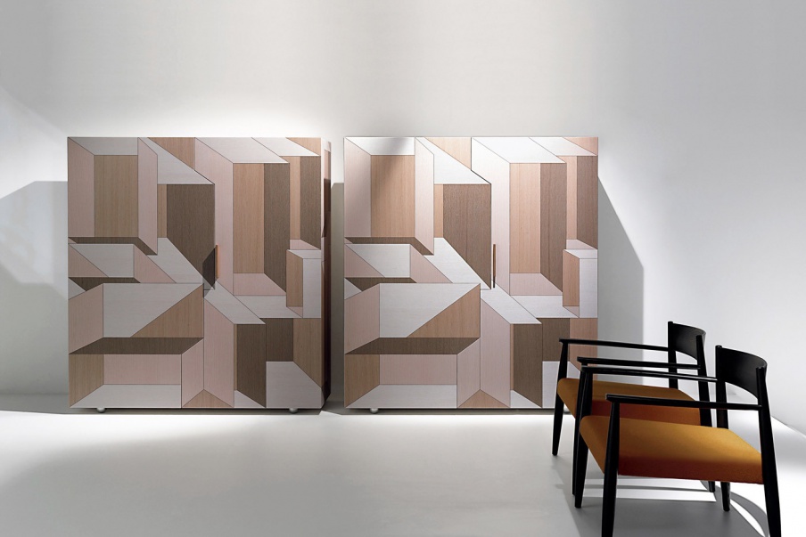 Cabinet for storing dishes Inlay, Porro