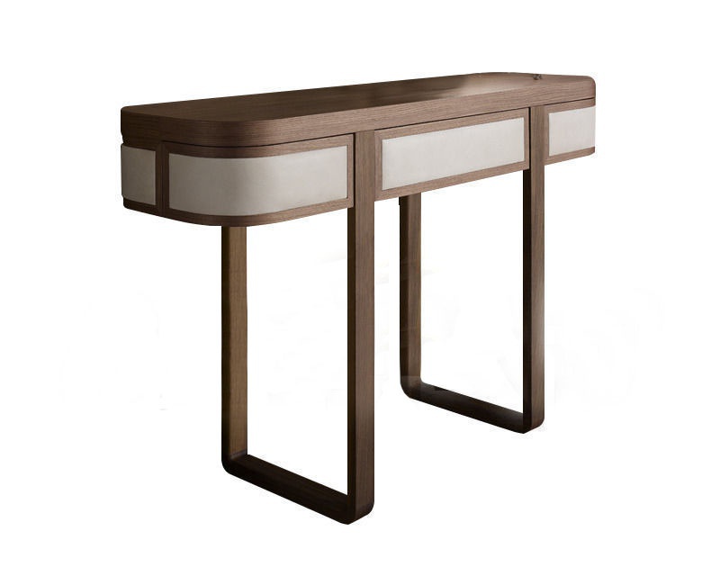 The console wood in the leather World Luxury, Ulivi