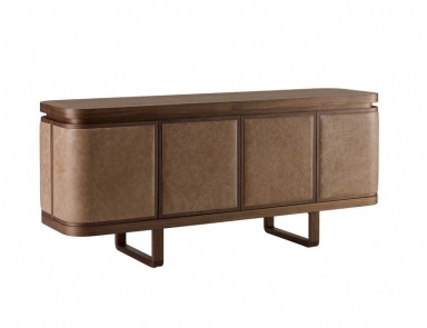 Sideboard with leather trim World Luxury, Ulivi