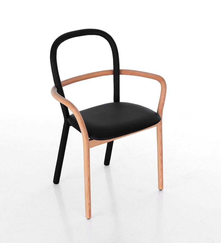 Chair with armrests Gentle, Porro