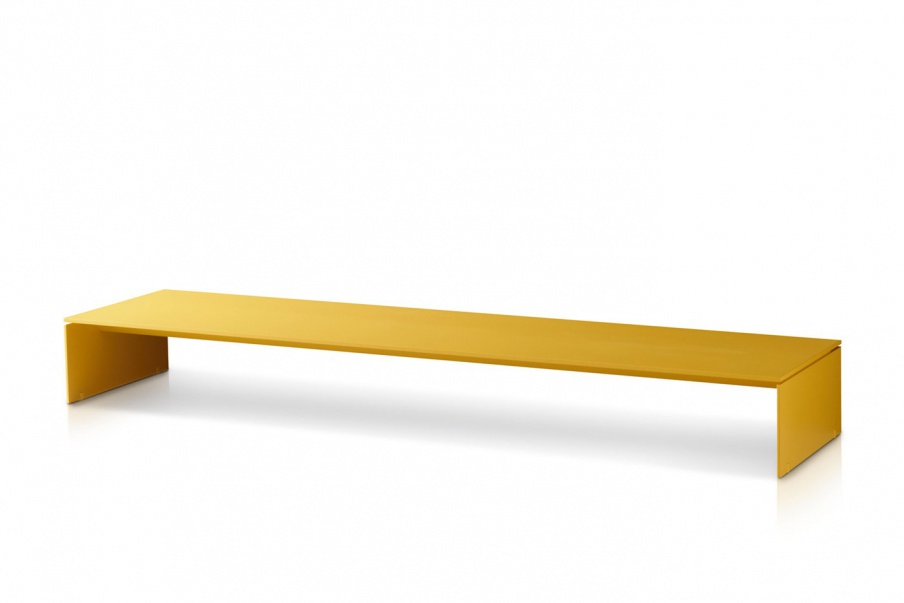 Modern bench Light with a metal frame, Porro