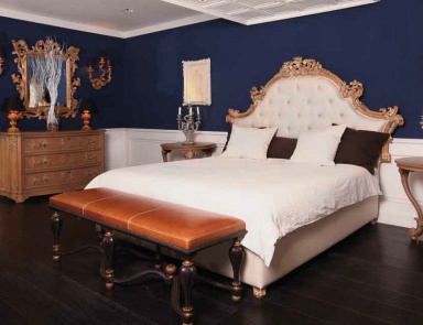 Bench with upholstered seat, Chelini