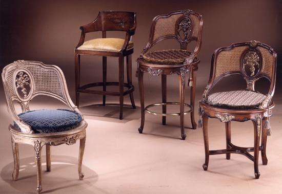 The bar stools Sgabelli, Allievi