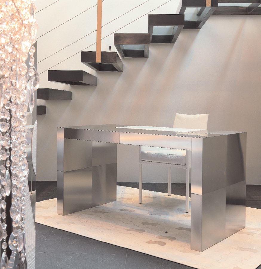 Writing Desk finish metal Lux Florida, Rugiano