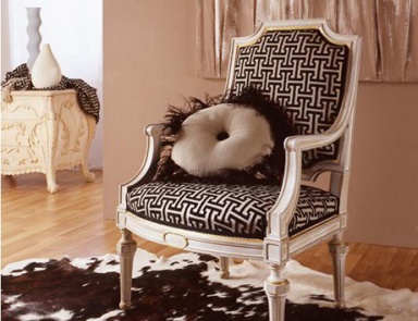 Chair with armrests AU-9806/101, Fratelli Allievi