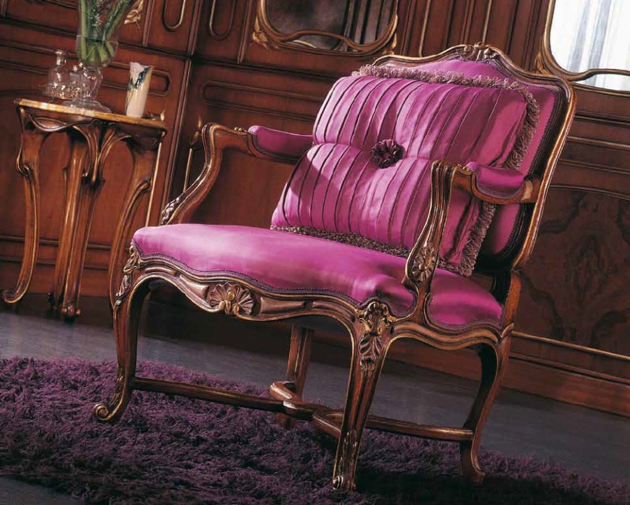 Chair carved Delizia-4014/101, Fratelli Allievi