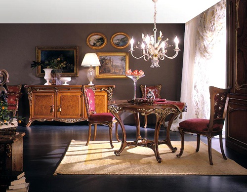 Dining room (dining set) Edenica, Allievi