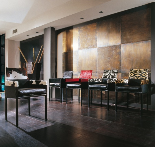 Chair with armrests Akita, Rugiano