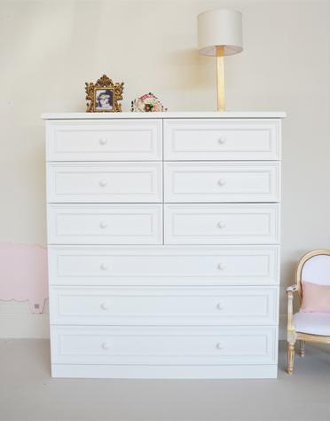 Dresser with drawers, Anna Baby Room