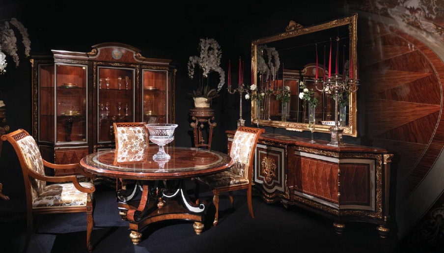 Dining room (dining set), Ezio Bellotti